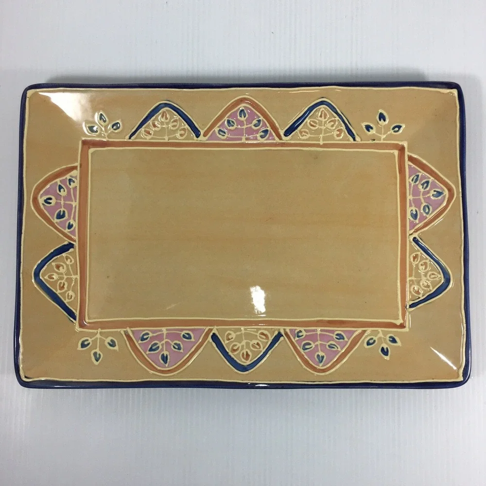 BLOCK BASICS Canyon PLATTER